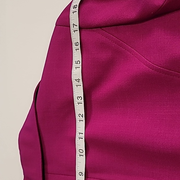Kasper Single Button Blazer Jacket Fuschia 16W - Picture 9 of 13